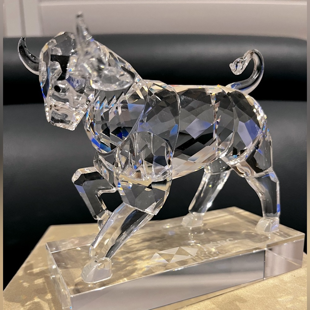 Katina Crystal Ox  Zodiac Figurine